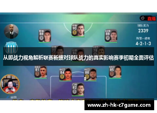 从即战力视角解析联赛新援对球队战力的真实影响赛季初期全面评估 从即战力视角解析联赛新援对球队战力的真实影响赛季初期全面评估